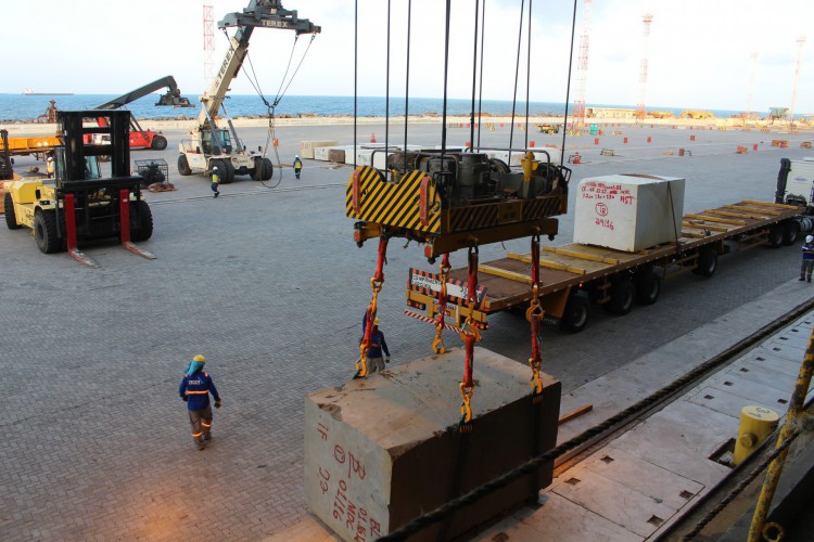 Destino da carga &eacute; a It&aacute;lia