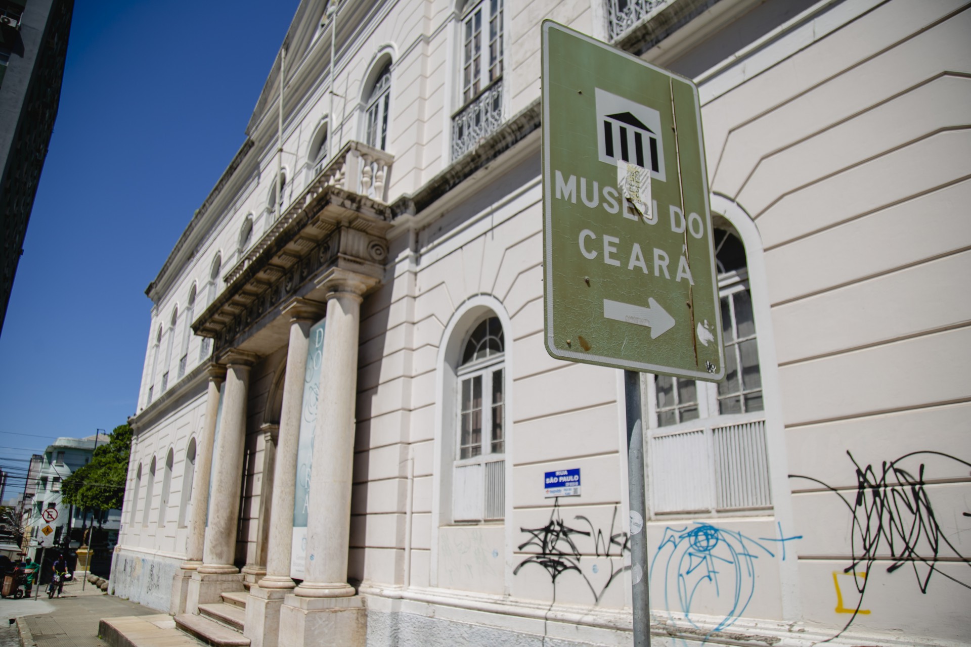 Palacete Senador Alencar, que abriga o Museu do Ceará (Foto: Aurelio Alves)