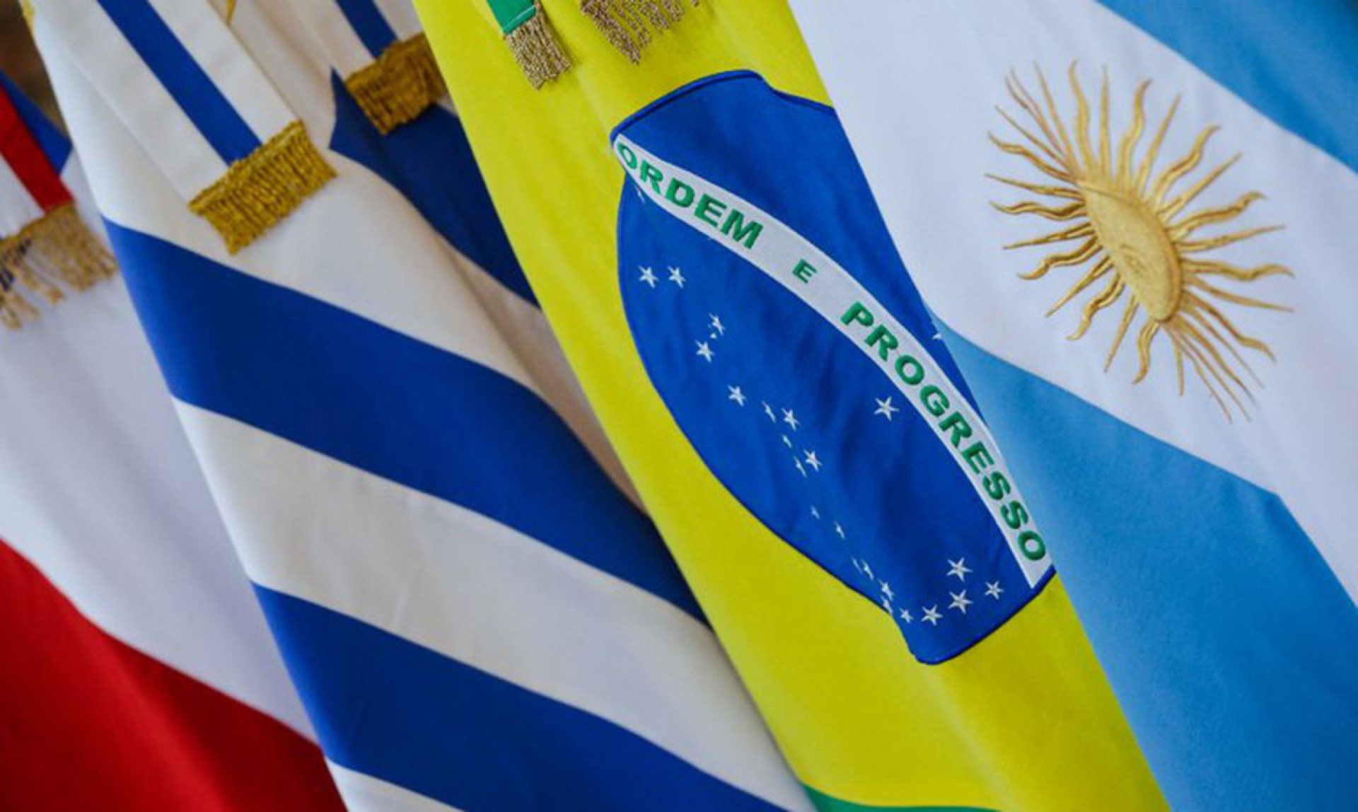 Brasil, Argentina, Uruguai, Paraguai e Venezuela formam o Mercosul (Foto: Divulgação)