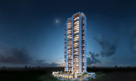 Fachada do Rooftop Canuto 1000, no Meireles 