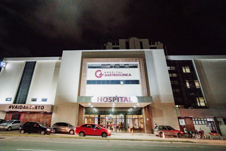Fachada do Hospital Gastrocl&iacute;nica, em Fortaleza
