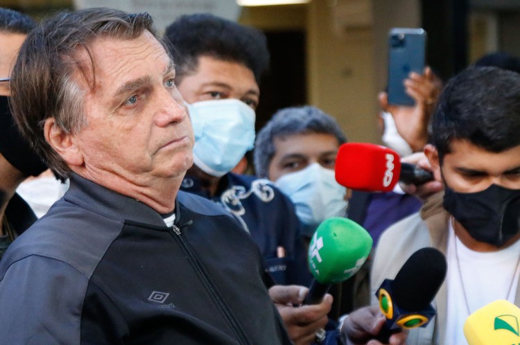 Presidente  Jair Bolsonaro (Foto: MIGUEL SCHINCARIOL / AFP)