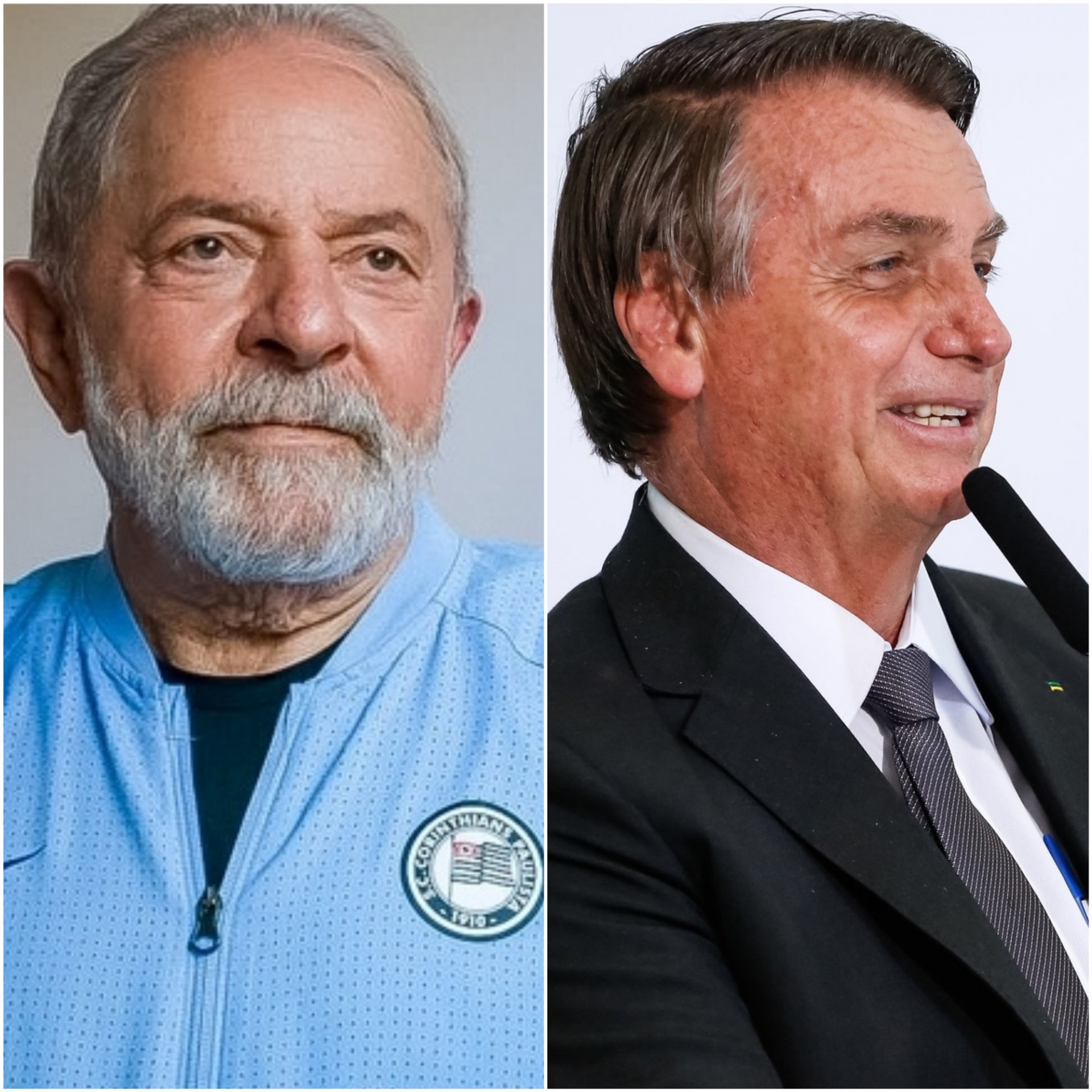 Bolsonaro e Lula criticam possibilidade de terceira via para disputa presidencial em 2022(Foto: Reprodução: Lula (PT.org)/ Bolsonaro (Foto: Alan Santos/PR))