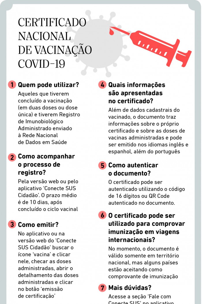 certficado nacional de vacinacao covid 19 (Foto: certficado nacional de vacinacao covid 19)