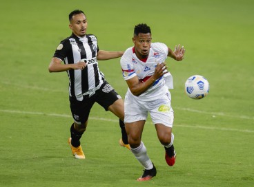 FORTALEZA, CE, BRASIL, 01-08.2021: Ceara x Fortaleza, na Arena Castelao pelo Campeonato Brasileiro. em epoca de COVID-19. (Foto:Aurelio Alves/ Jornal O POVO) 
