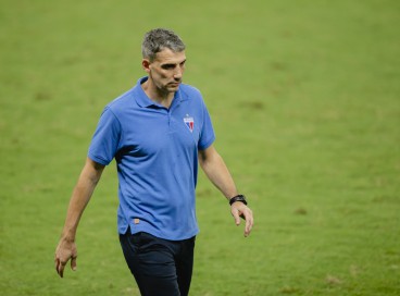 FORTALEZA, CE, BRASIL, 01-08.2021: Juan Pablo Vojvoda. Ceara x Fortaleza, na Arena Castelao pelo Campeonato Brasileiro. em epoca de COVID-19. (Foto:Aurelio Alves/ Jornal O POVO) 