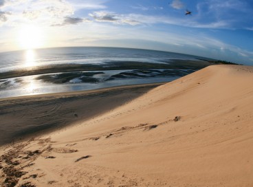 Uma nova análise para condições de balneabilidade na Praia de Jericoacoara, no Ceará, apontou condições próprias para banho no último sábado, 6 