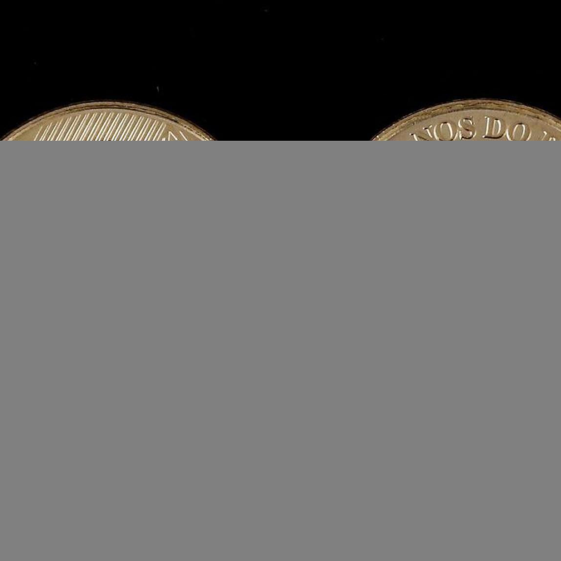 Moeda comemorativa dos 25 anos do Real. Foto: Raphael Ribeiro/BCB