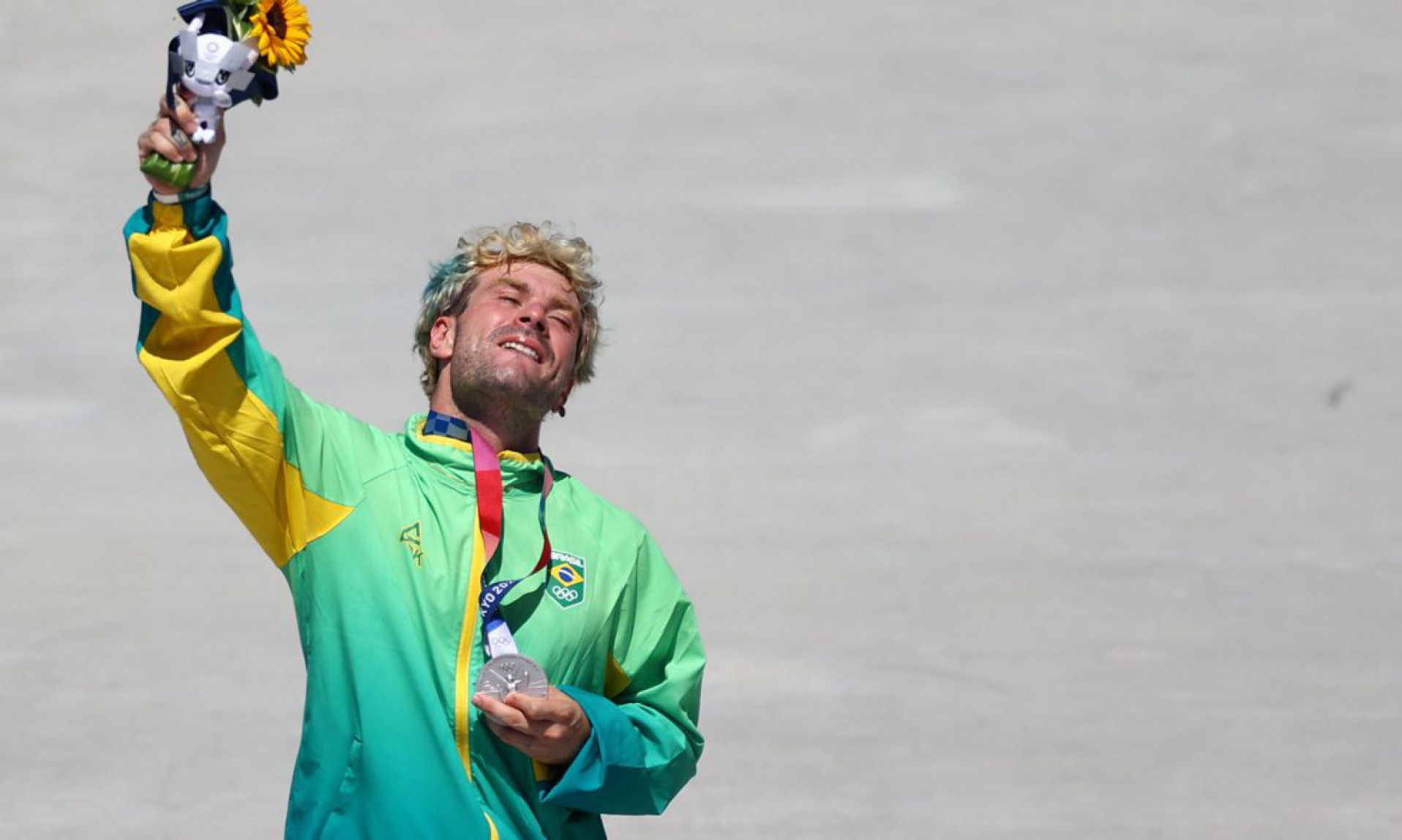 Pedro Barros conquista a medalha de prata no Skate Park nos Jogos