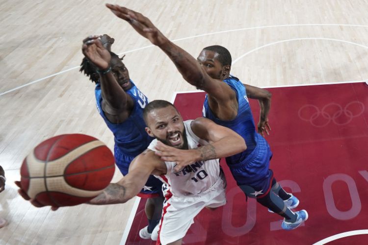 França foi prata no basquete masculino