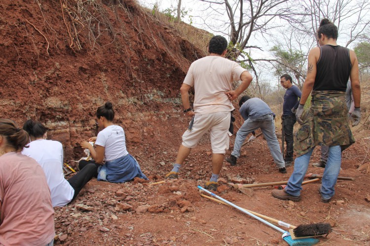 Os trabalhos de escavação na região já acontecem há um ano e meio