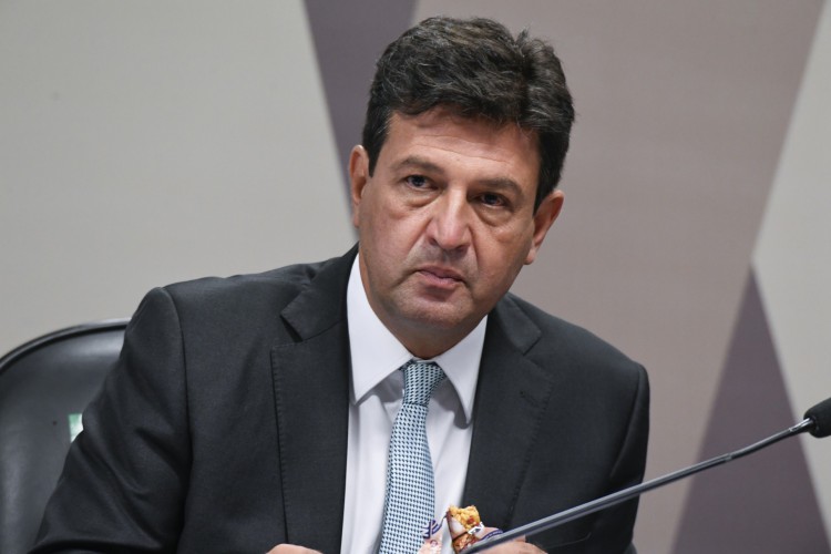 Ex-ministro de Estado da Sa&uacute;de, Luiz Henrique Mandetta.
Foto: Jefferson Rudy/Ag&ecirc;ncia Senado