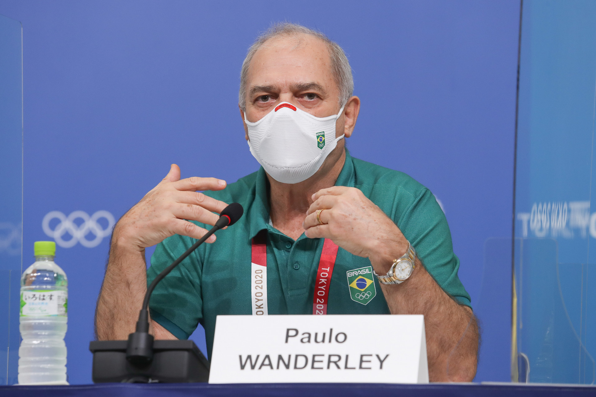 08.08.2021 - Jogos Olímpicos Tóquio 2020 - Coletiva final do Time Brasil. Na foto o presidente do Time Brasil, Paulo Wanderley (Foto: Wander Roberto/COB)