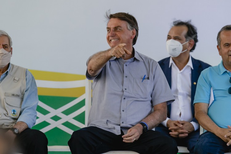Bolsonaro esteve no Cariri, sul do Ceará, em agosto