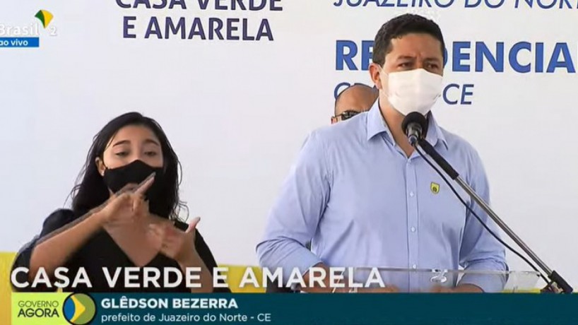 Prefeito de Juazeiro do Norte, Glêdson Bezerra (Podemos)(foto: Reprodução)
