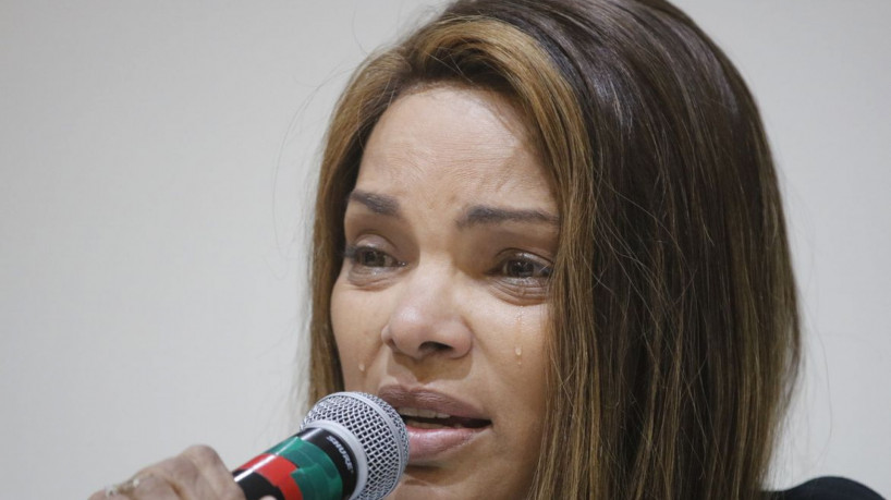 Rio de Janeiro -  A deputada federal Flordelis (PSD) fala sobre a morte de seu marido, o pastor Anderson do Carmo. (Foto:  Fernando Frazão/Agência Brasil)(foto: Fernando Frazão/Agência Brasil)