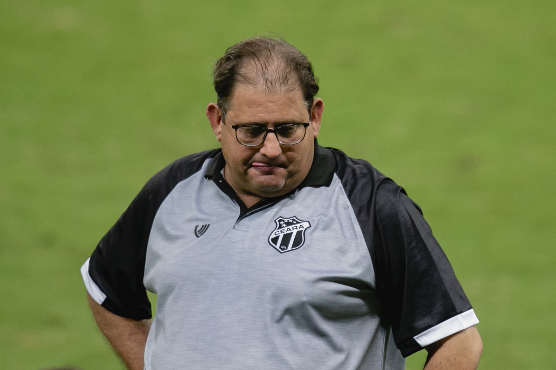 Guto Ferreira deixou o Ceará após a derrota para o América-MG (Foto: Aurelio Alves)
