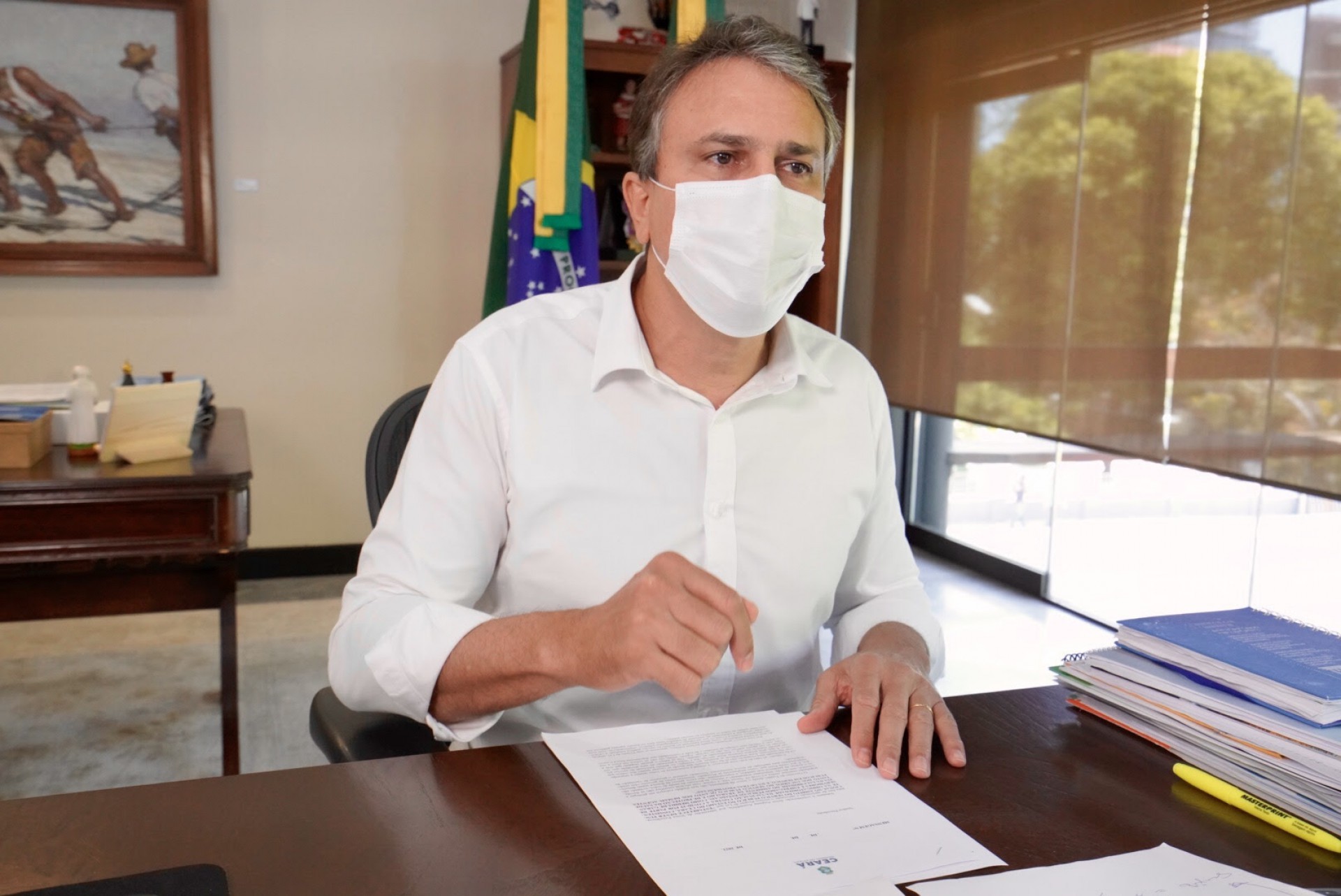 ￼ Camilo Santana é governador do Ceará (Foto: Carlos Gibaja/Divulgação Governo do Estado)