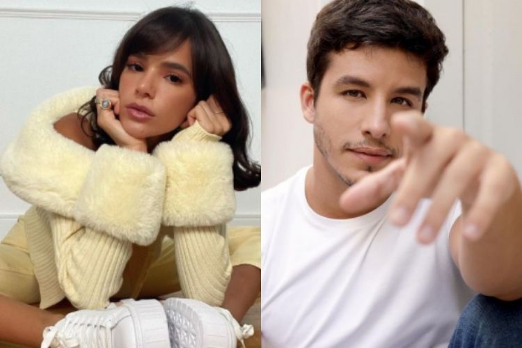 Tanto Bruna Marquezine quanto Ricky estão solteiros. Os dois foram fotografados conversando em intimidade