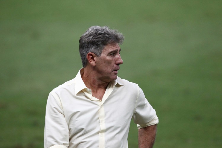 FORTALEZA,CE, BRASIL, 22.08.2021: Renato Gaucho, tecnico do Flamengo durante o Jogo pelo campeonato brasileiro série A, Ceará vs Flamengo. arena castelão.  (Fotos: Fabio Lima/O POVO)