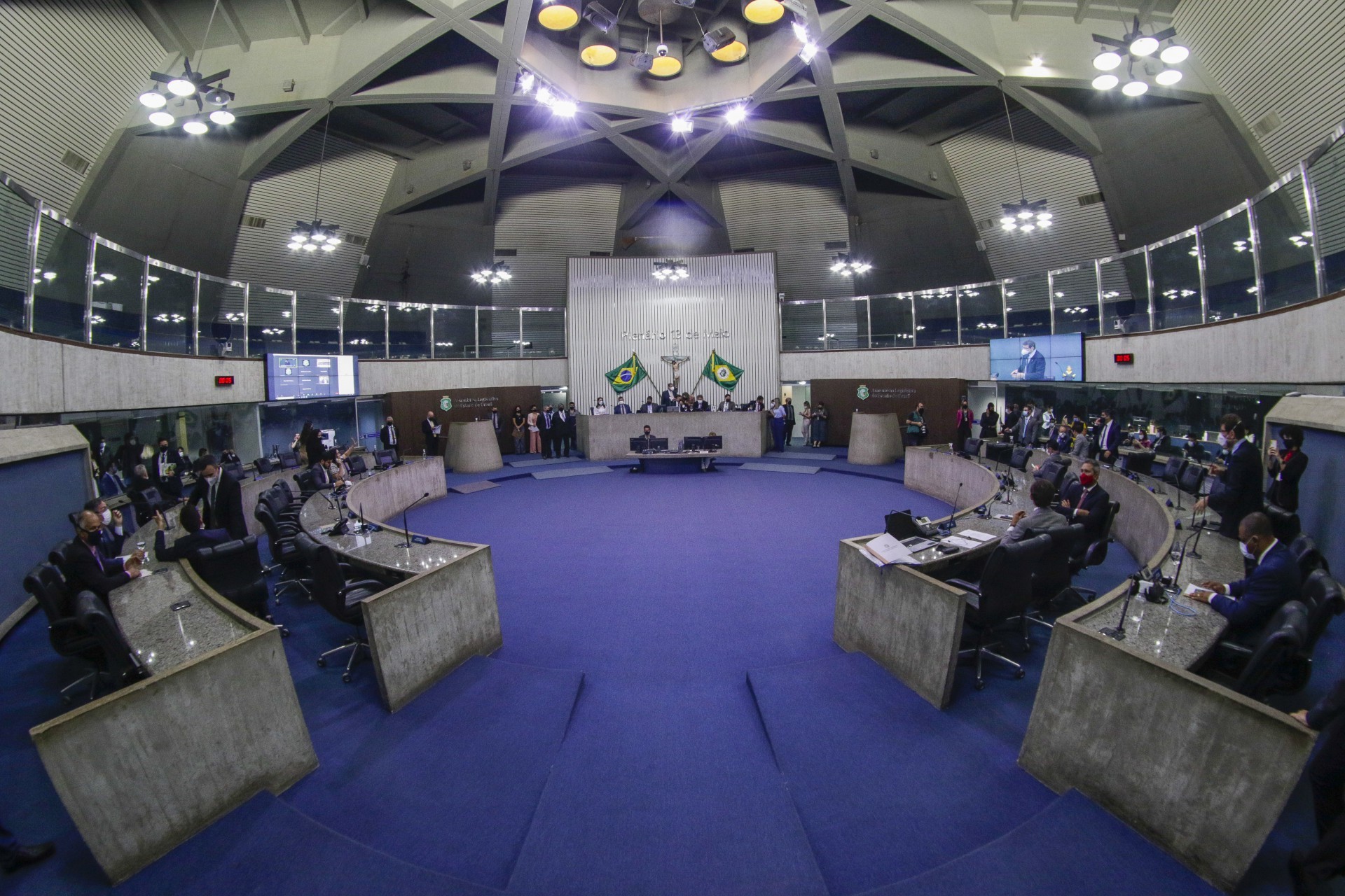￼ PLENÁRIO da Assembleia Legislativa do Ceará  (Foto: Thais Mesquita)