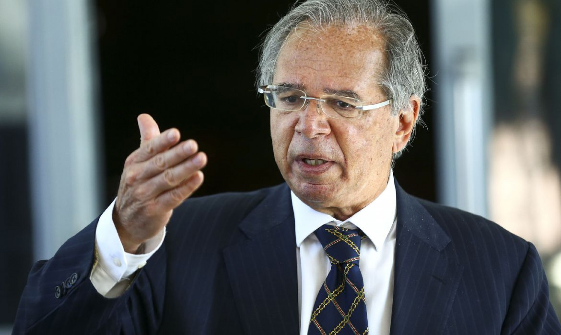 ￼O ministro da Economia, Paulo Guedes, diz que crise hídrica é grave e que foi produzida nos últimos 10, 15 anos (Foto: Marcelo Camargo/Agência Brasil)