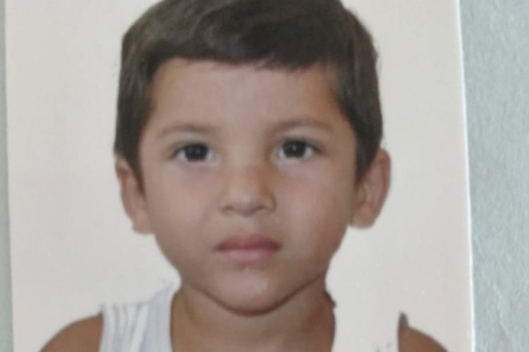 Lucas Henrique de Araújo, 5, morreu ao cair em um poço em Guaraciaba do Norte