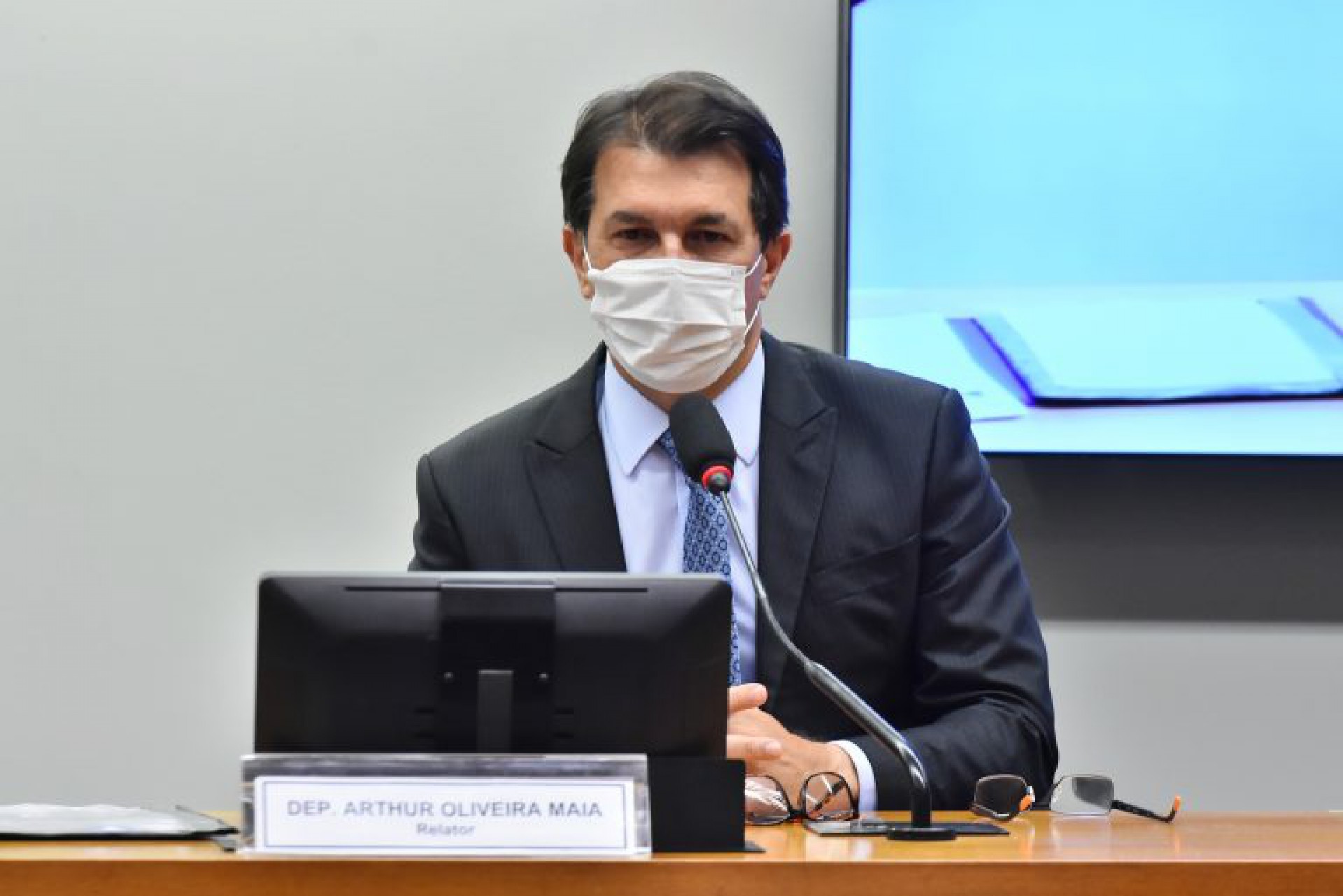 Arthur Oliveira Maia, relator (Foto: Agência Câmara)