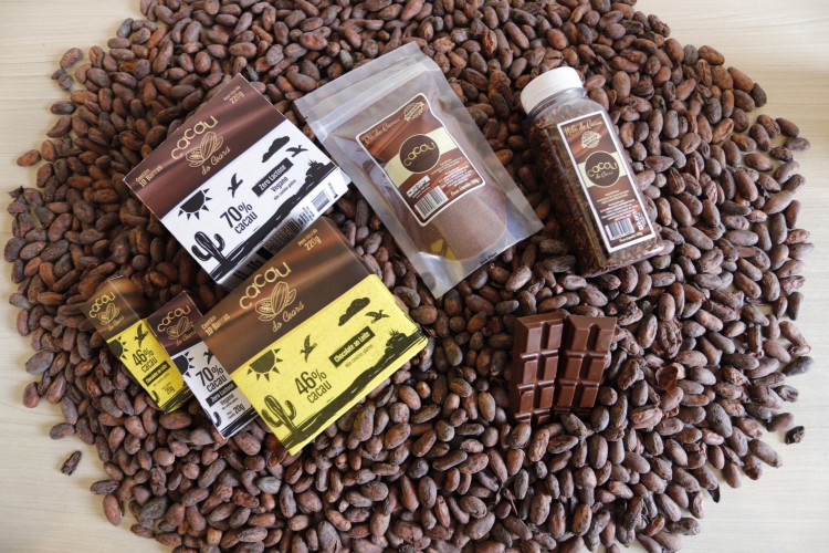 Produtos a partir do Cacau já produzidos no Ceará