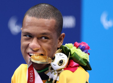 Gabrielzinho garante 2ª ouro na Paralimpíada, agora nos 50m costas 