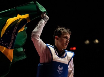 Brasileiro Nathan Torquato se tornou o primeiro  medalhista de ouro no parataekwondo na história
 