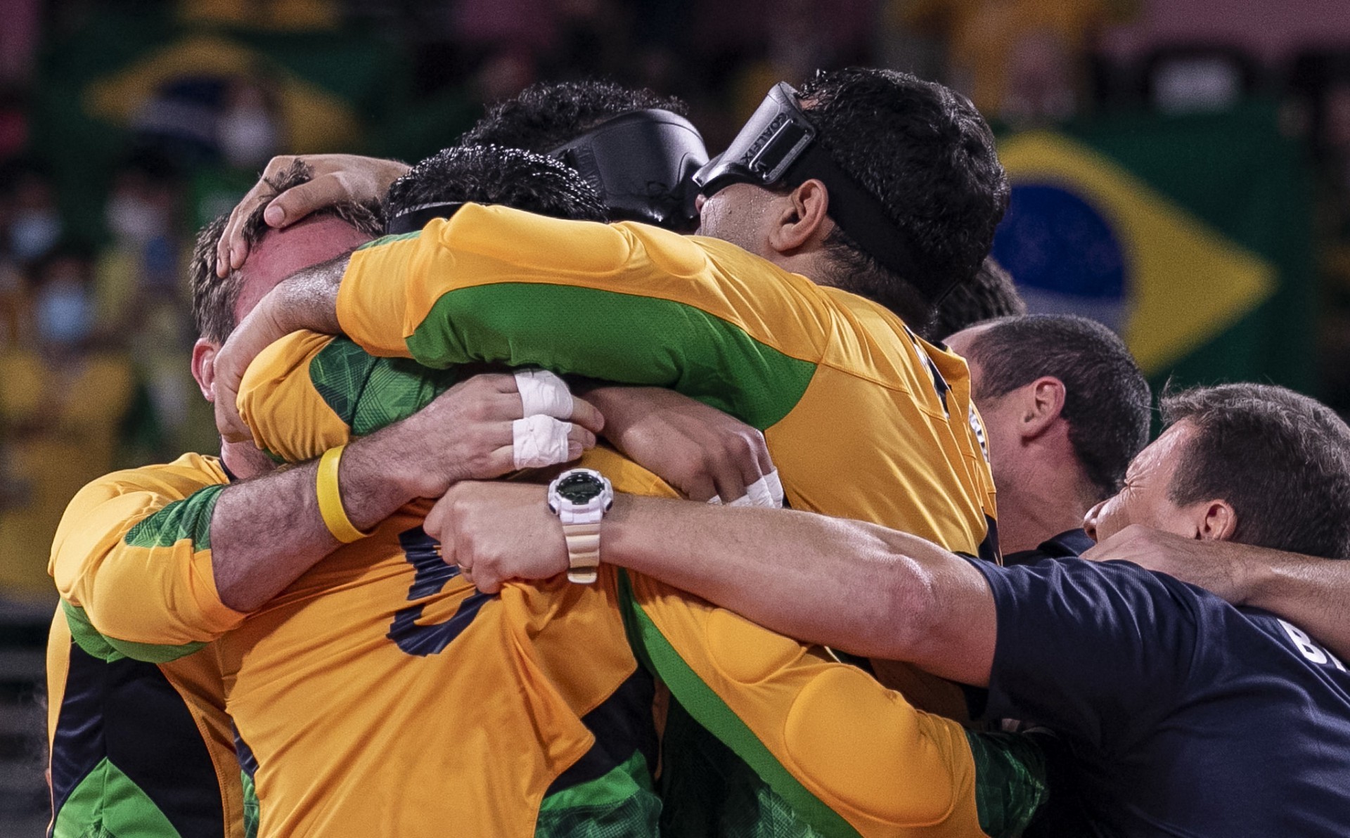 Brasil é campeão de goalball (Foto: ALE CABRAL/CPB)