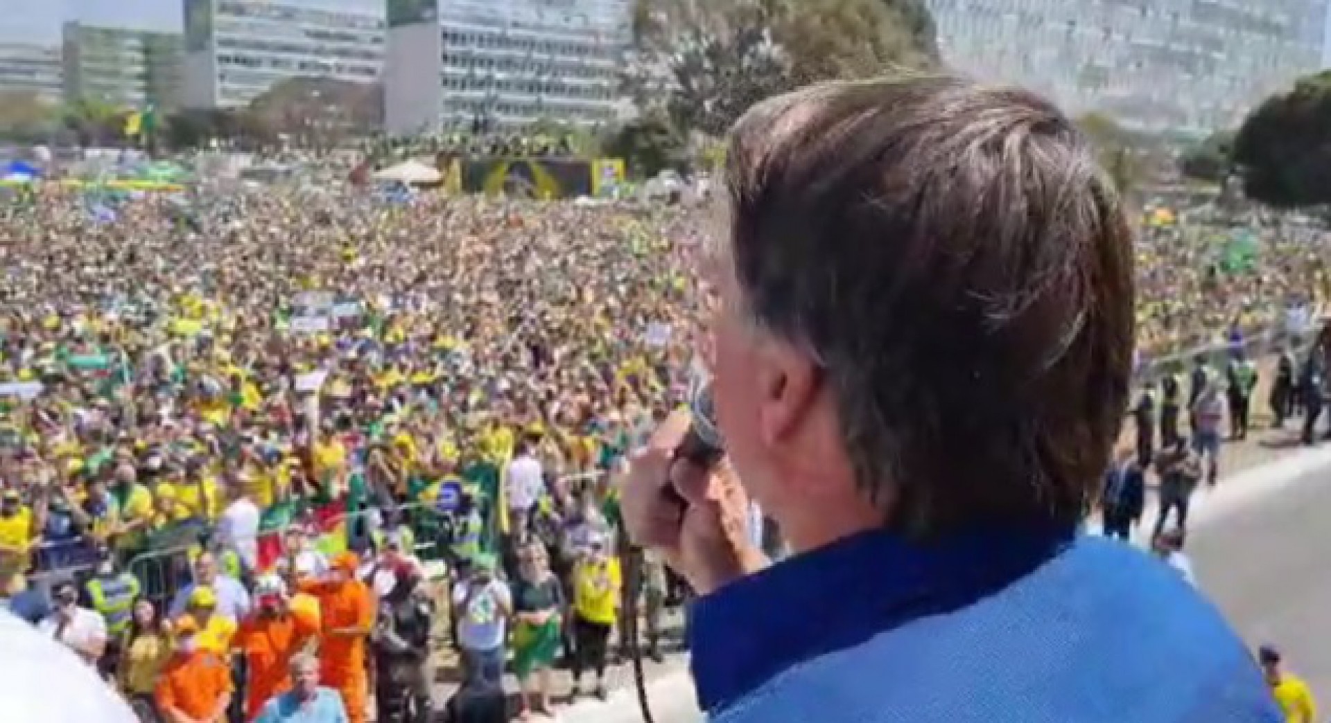 Segundo o PSDB, os atos antidemocráticos neste Sete de Setembro não somente tiveram a participação como foram convocados pelo próprio Bolsonaro(Foto: REPRODUÇÃO)