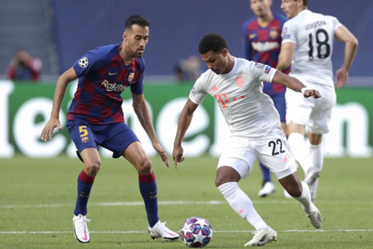 Bayern x Barcelona pela Champions League é um dos destaques dos jogos de hoje, 8.  