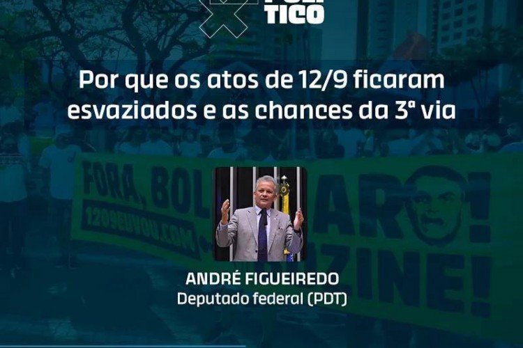 Jogo Político entrevista deputado André Figueiredo sobre sucessão de Camilo; assista