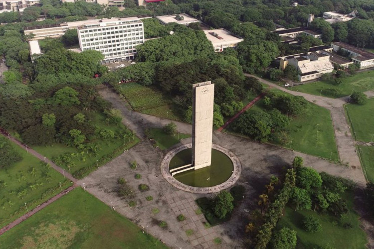 Vista aérea da Cidade Universitária “Armando de Salles Oliveira” - USP
