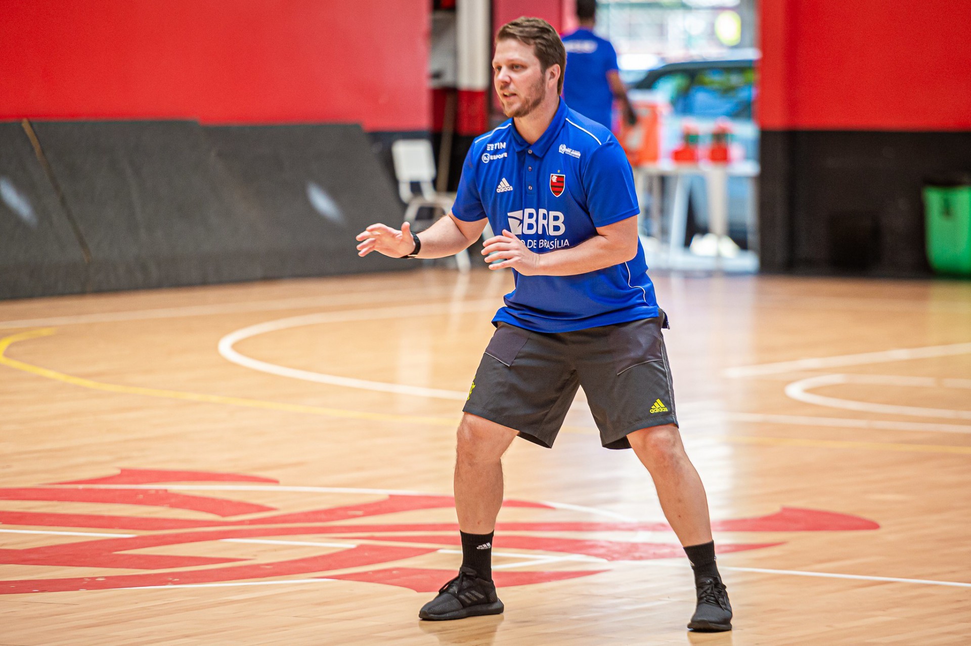 Gustavo de Conti, do Flamengo, é o favorito para assumir a seleção brasileira masculina de basquete (Foto: Paula Reis / Flamengo)