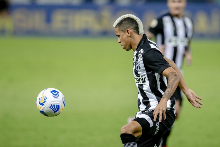 Erick lamenta empate sem gols do Ceará contra o Sport pela Copa do Nordeste 