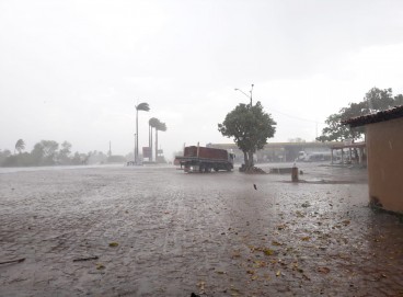 Tempestade em Milagres, no Cariri, em setembro de 2021 