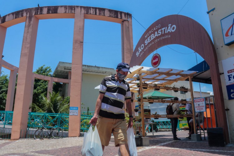Mercado São Sebastião fica no Centro de Fortaleza