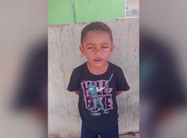 Menino de seis anos fez vídeo pedindo para conhecer quartel de Fortaleza  