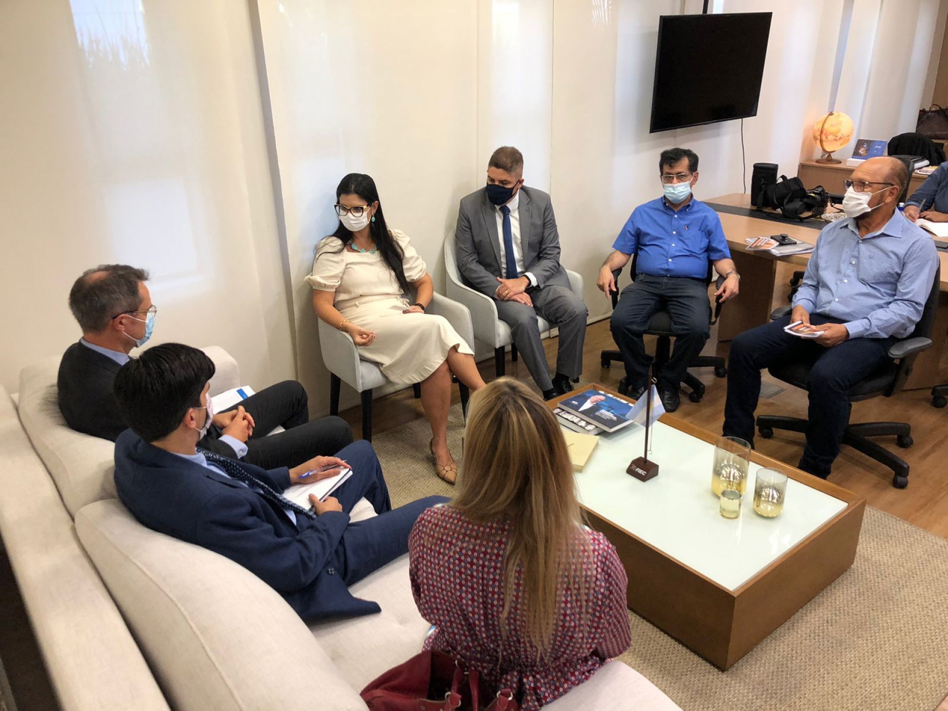 Reunião de comitiva argentina com Aceav (Foto: Divulgação)