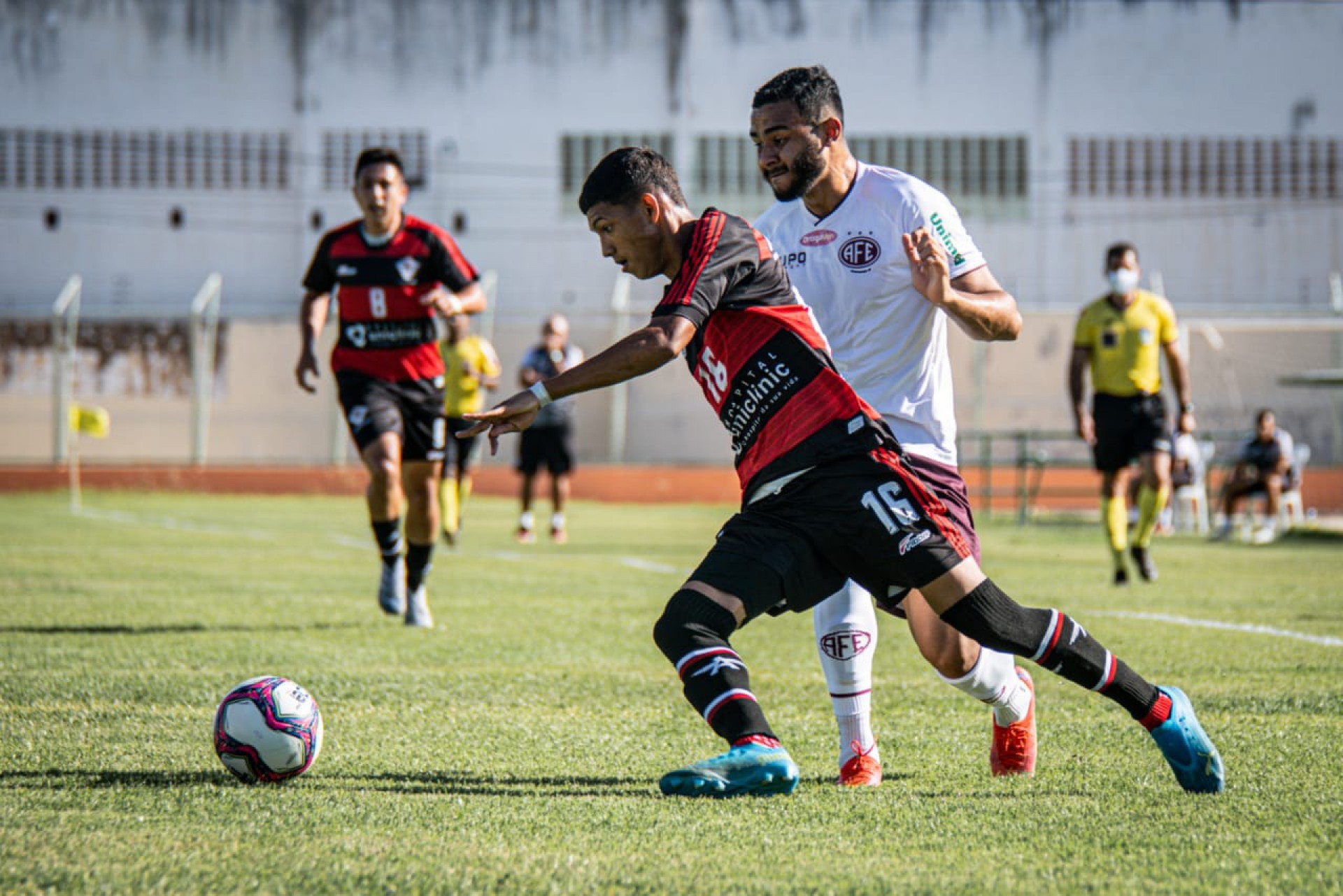 Atlético-CE e Ferroviária ficaram no 1 a 1 na ida, no Domingão, em Horizonte (Foto: Kelly Pereira/ FC Atlético Cearense)