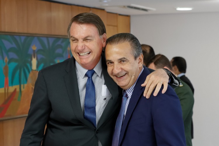 Bolsonaro e Silas Malafaia, pastor