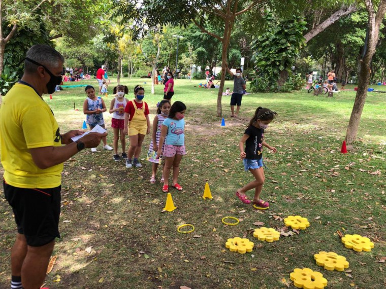 Parque do Cocó realiza programação ao ar livre para o Dia das Crianças