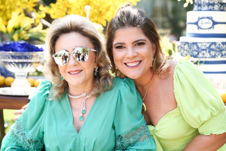Graça Dias Branco e a filha Gisela Vieira