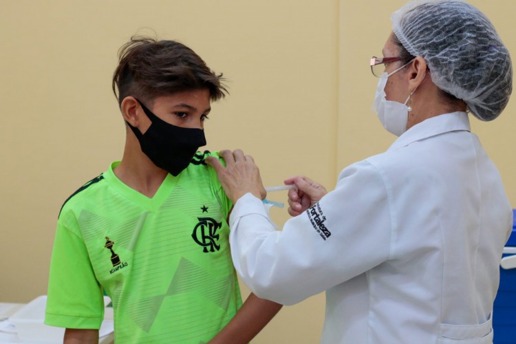 A campanha de multivacinação de Juazeiro do Norte foi prorrogada até o dia 30 de novembro para crianças e adolescentes de até 15 anos