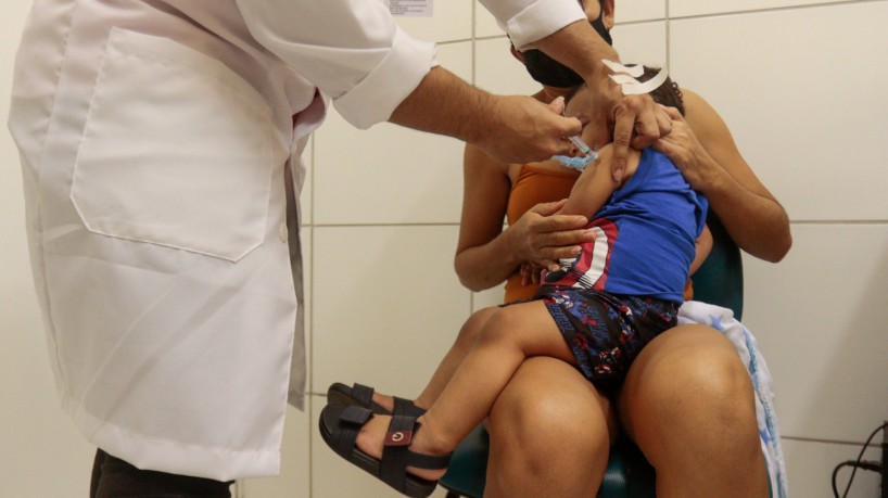 Vacinação infantil em Fortaleza(foto: Barbara Moira)