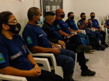 Guarda Municipal participa de capacitação para implantação do Patrulha Maria da Penha 