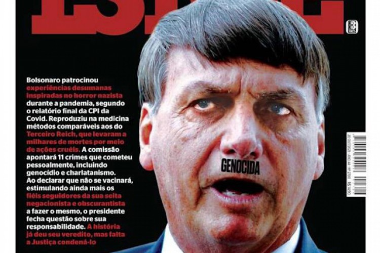 Ministro da Justiça pede abertura de inquérito contra Istoé após capa com Bolsonaro